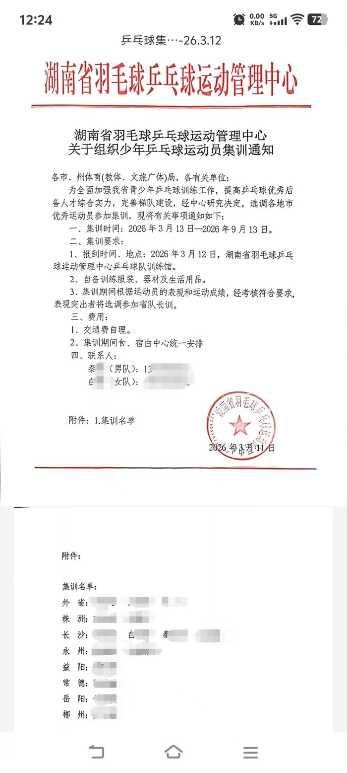 开云体育-湖南少乒集训队选调两名教练的孩子并直通省运会?回应:符合集训要求|体育局|湖南省|乒乓球|长沙市|澎湃新闻_新浪新闻